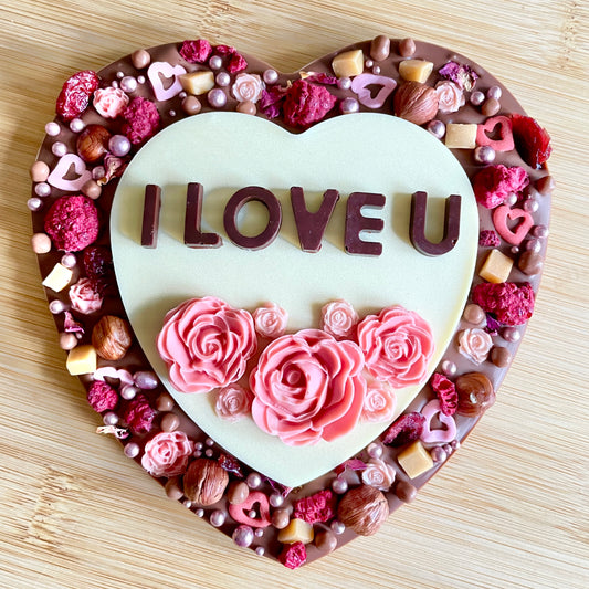 Bespoke Chocolate Plaque